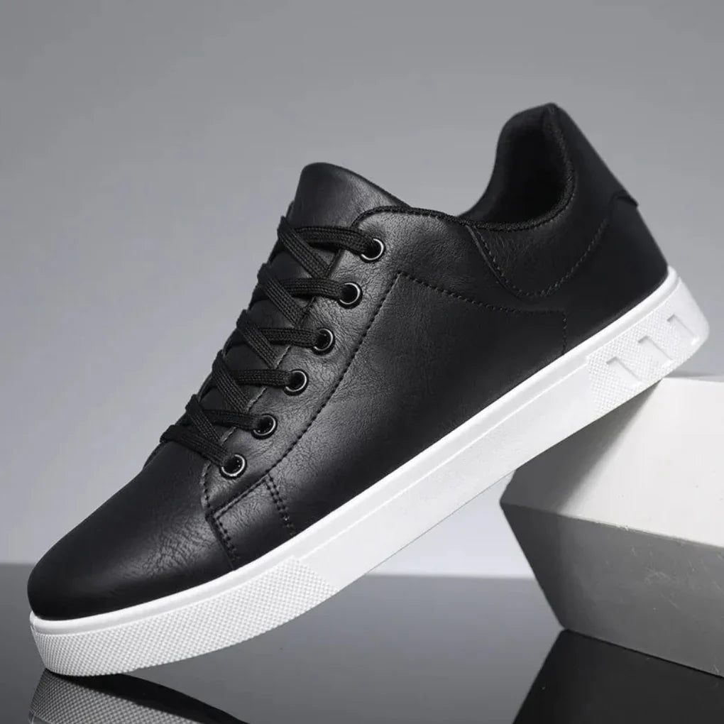 Męskie Eleganckie Skórzane Buty o Klasycznym Kroju