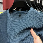 Męski T‑Shirt z Oddychającą Strukturą Mesh i Miękką Włókniną Bambusową