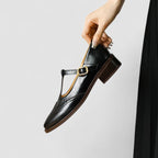 Damskie Buty Mary Jane Ortopedyczne z Paskiem T‑Bar
