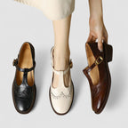 Damskie Buty Mary Jane Ortopedyczne z Paskiem T‑Bar