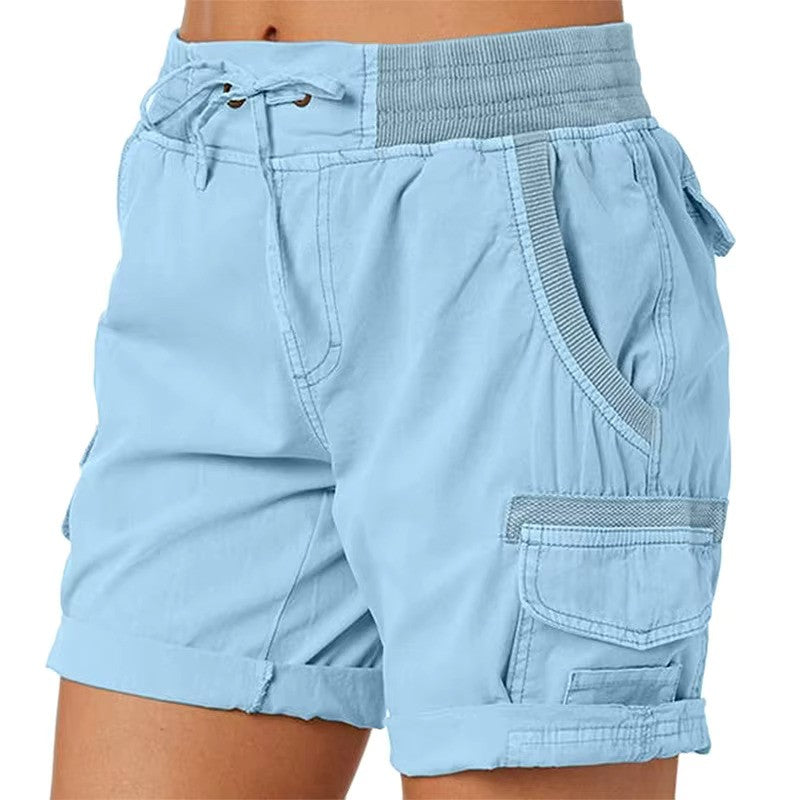 Damskie Szorty Plażowe o Modnym Kroju