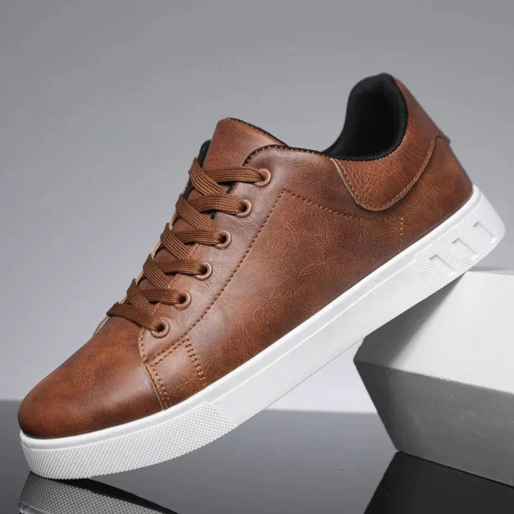 Herren Elegante Lederschuhe im Klassischen Schnitt