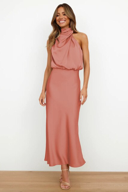 Damska Sukienka Off‑Shoulder Bodycon o Eleganckiej Linii Maxi