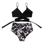 Damen Bikini Set High‑Waist mit Komfortabler, Figurformender Linie