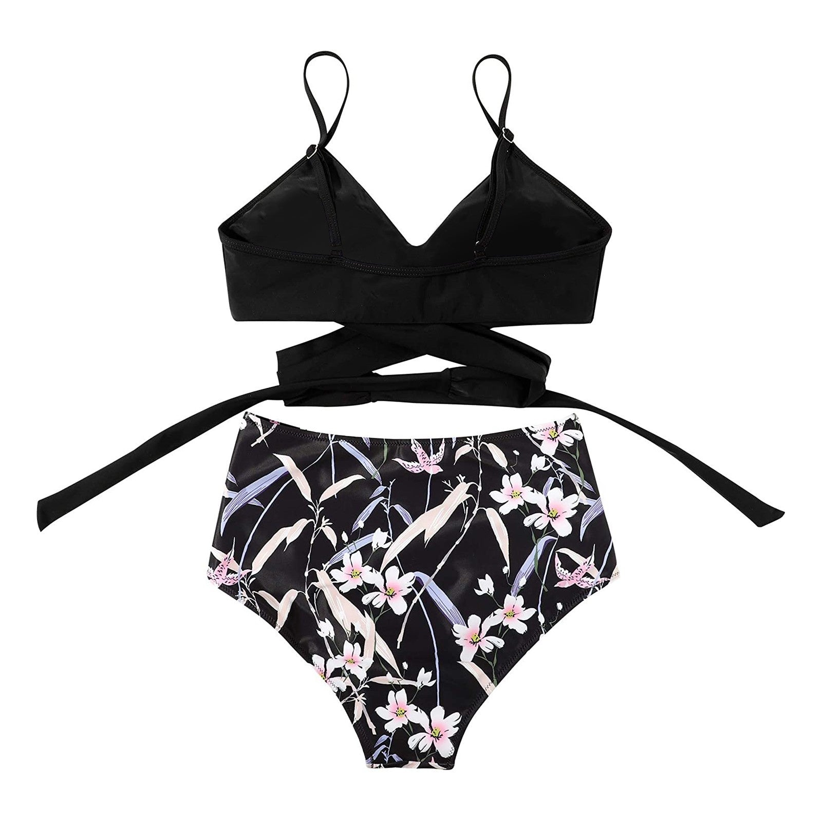 Damen Bikini Set High‑Waist mit Komfortabler, Figurformender Linie