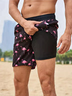 Herren Badeshorts mit sicherem Sitz