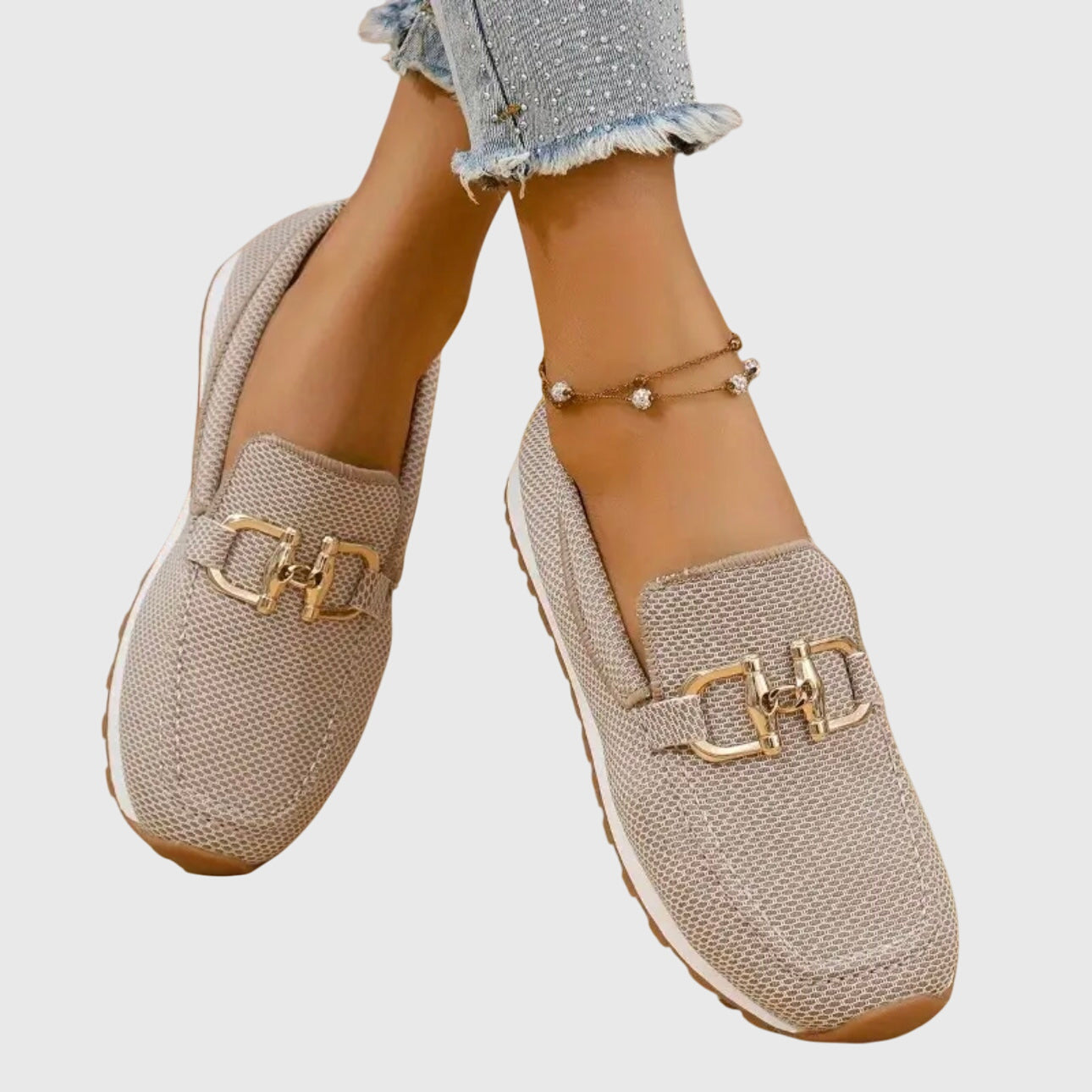 Damskie Ortopedyczne Loafer‑Sneakersy z Lekką Konstrukcją