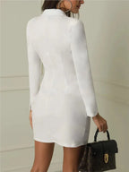 Elegant Women's Dress with Light Construction and Comfortable Cut