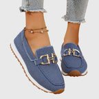 Damen orthopädische Loafer-Sneaker mit leichter Konstruktion