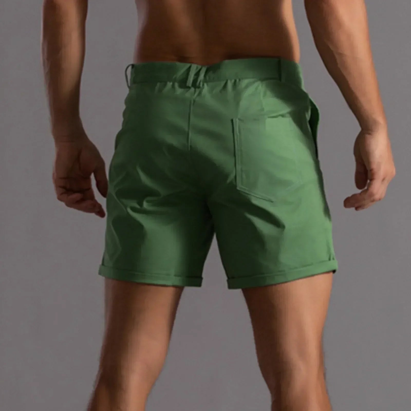 Męskie Eleganckie Szorty Chino o Komfortowym Kroju