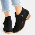 Damen orthopädische Stiefeletten mit weicher Konstruktion und stabilem Halt