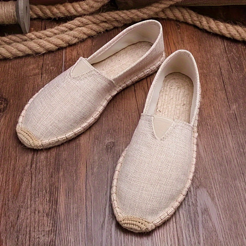 Męskie Espadryle Loafers o Lekkiej, Letniej Konstrukcji
