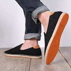 Męskie Loafersy Canvas o Lekkiej, Letniej Konstrukcji