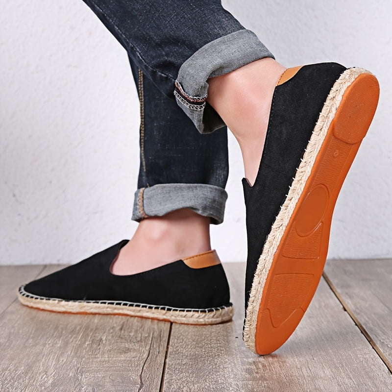 Męskie Loafersy Canvas o Lekkiej, Letniej Konstrukcji