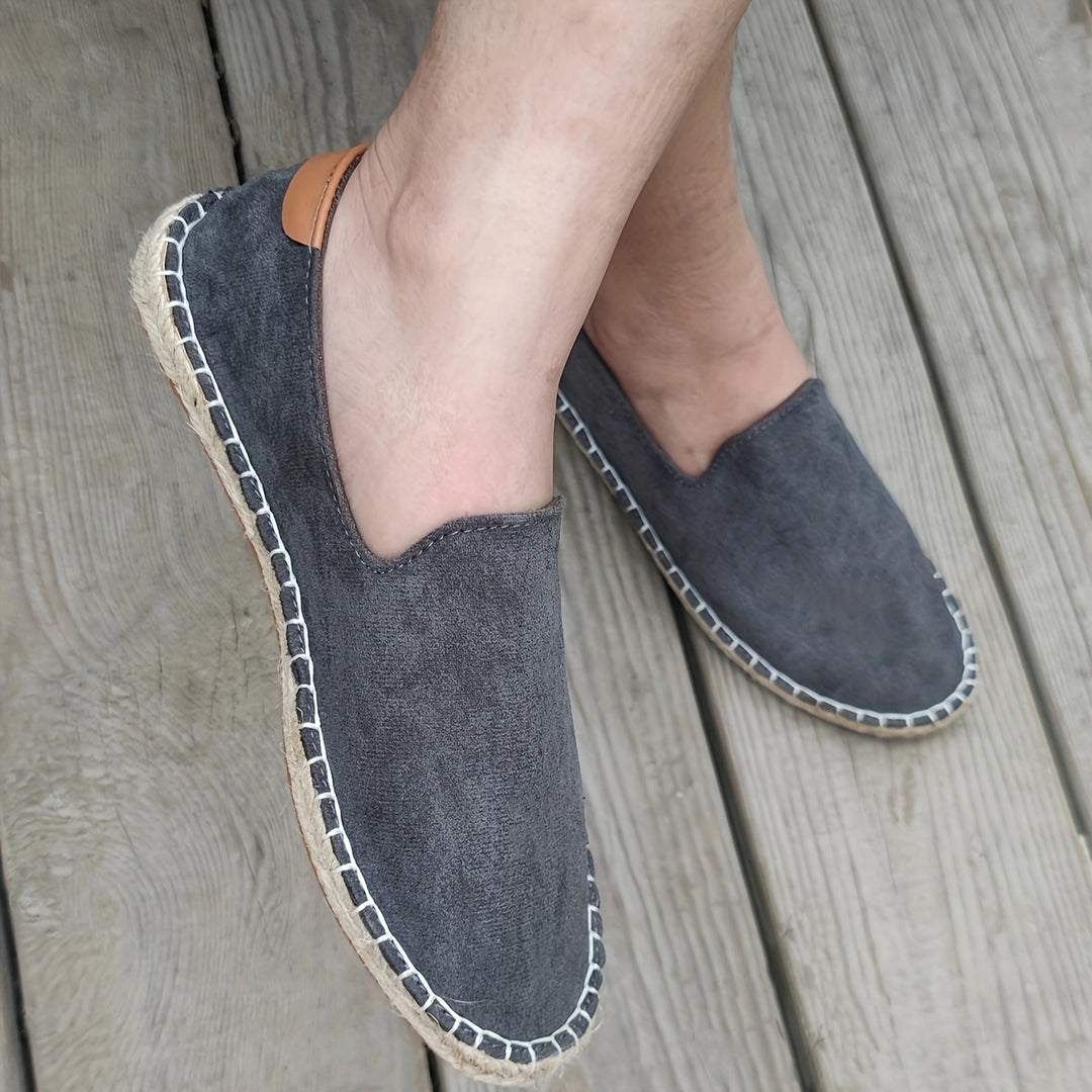 Męskie Loafersy Canvas o Lekkiej, Letniej Konstrukcji