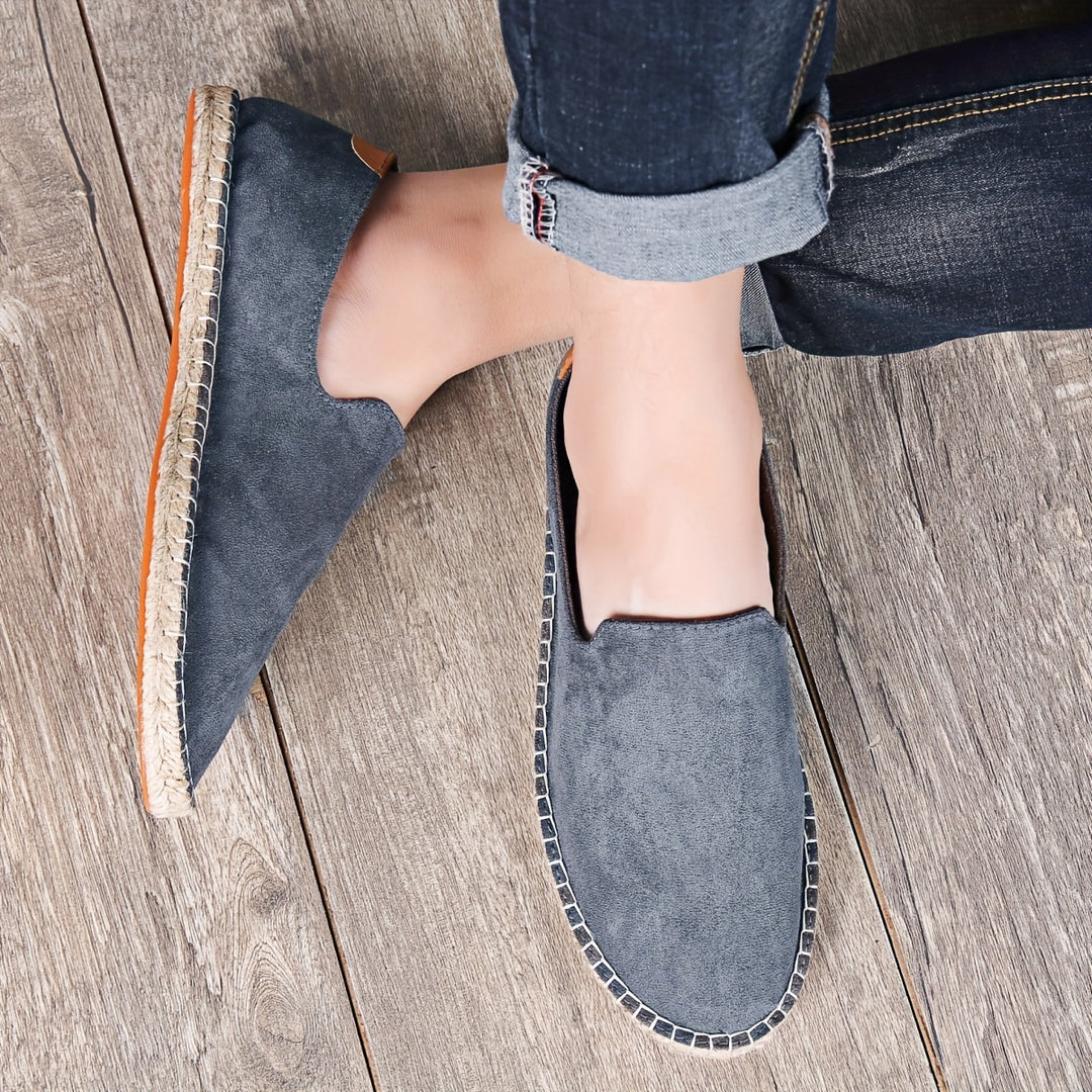 Męskie Loafersy Canvas o Lekkiej, Letniej Konstrukcji