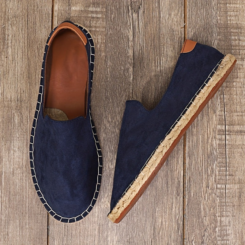 Męskie Loafersy Canvas o Lekkiej, Letniej Konstrukcji