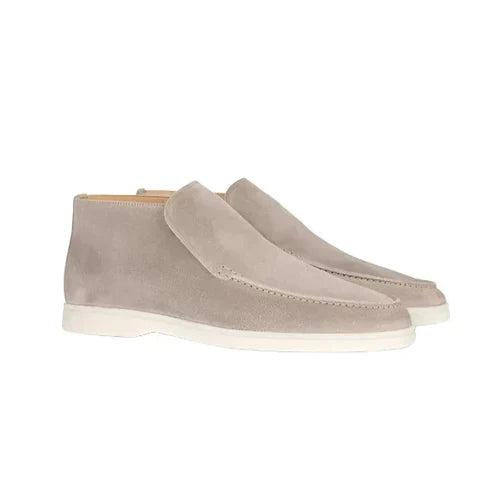 Herren Slip-On Loafers mit Mokassin-Naht und flacher Silhouette