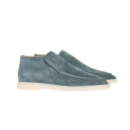 Herren Slip-On Loafers mit Mokassin-Naht und flacher Silhouette