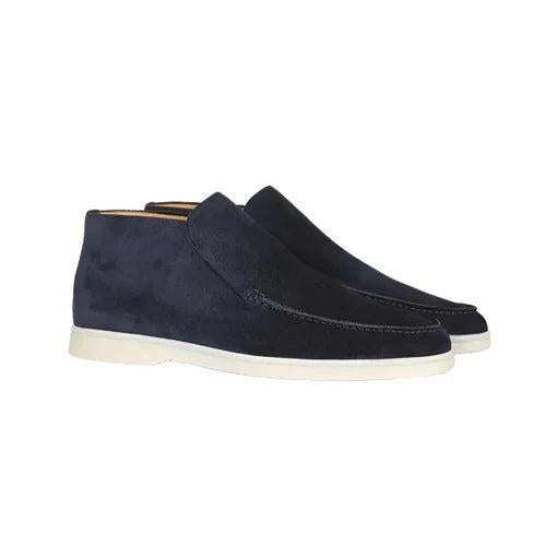 Herren Slip-On Loafers mit Mokassin-Naht und flacher Silhouette