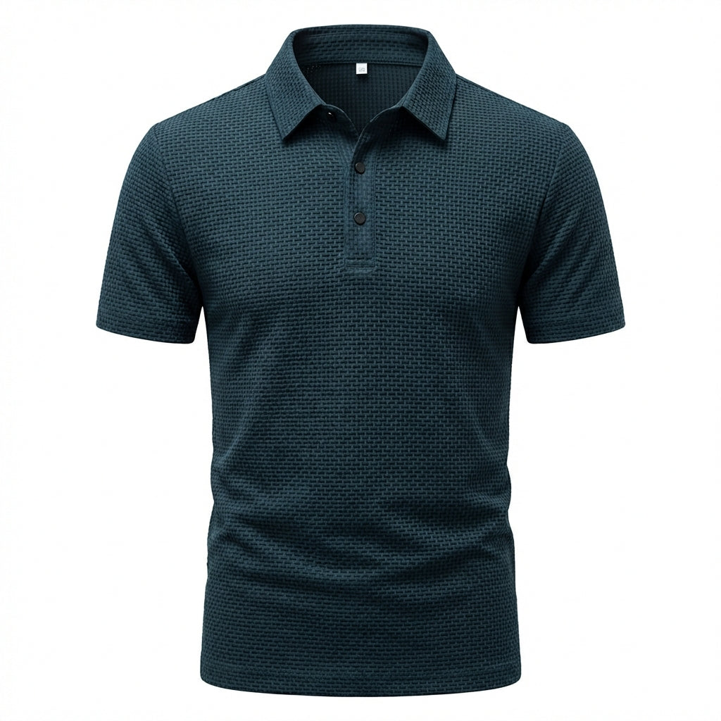 Męski T‑shirt z Mesh‑Detalami i Oddychającą Konstrukcją