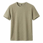 Męski T‑Shirt z Oddychającą Strukturą Mesh i Miękką Włókniną Bambusową