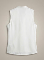 Women's Slim Fit Blouse with V-neck and Short Sleeves