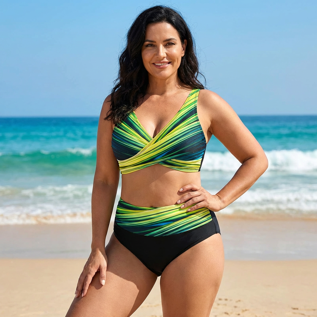 Damski Bikini Modelujący z Efektem Wygładzenia Sylwetki