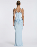 Damen Maxikleid mit Sanduhr-Silhouette