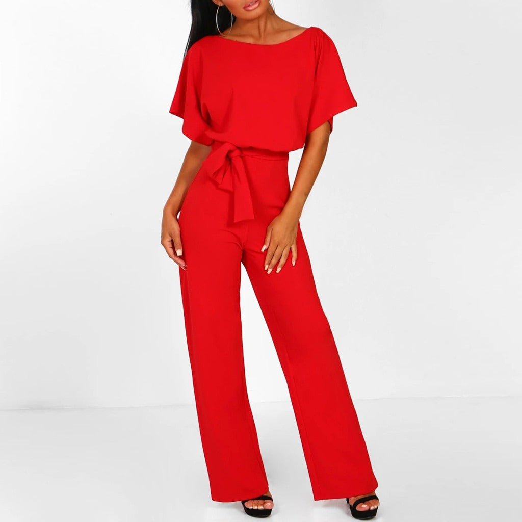 Elegancki Damski Jumpsuit z Flatterującym Krojem