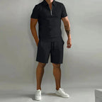 Herren Sommer-Set aus Polo und Shorts mit elegantem Schnitt