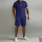 Herren Sommer-Set aus Polo und Shorts mit elegantem Schnitt