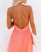 Elegantes Damen-Maxikleid mit klassischem Schnitt