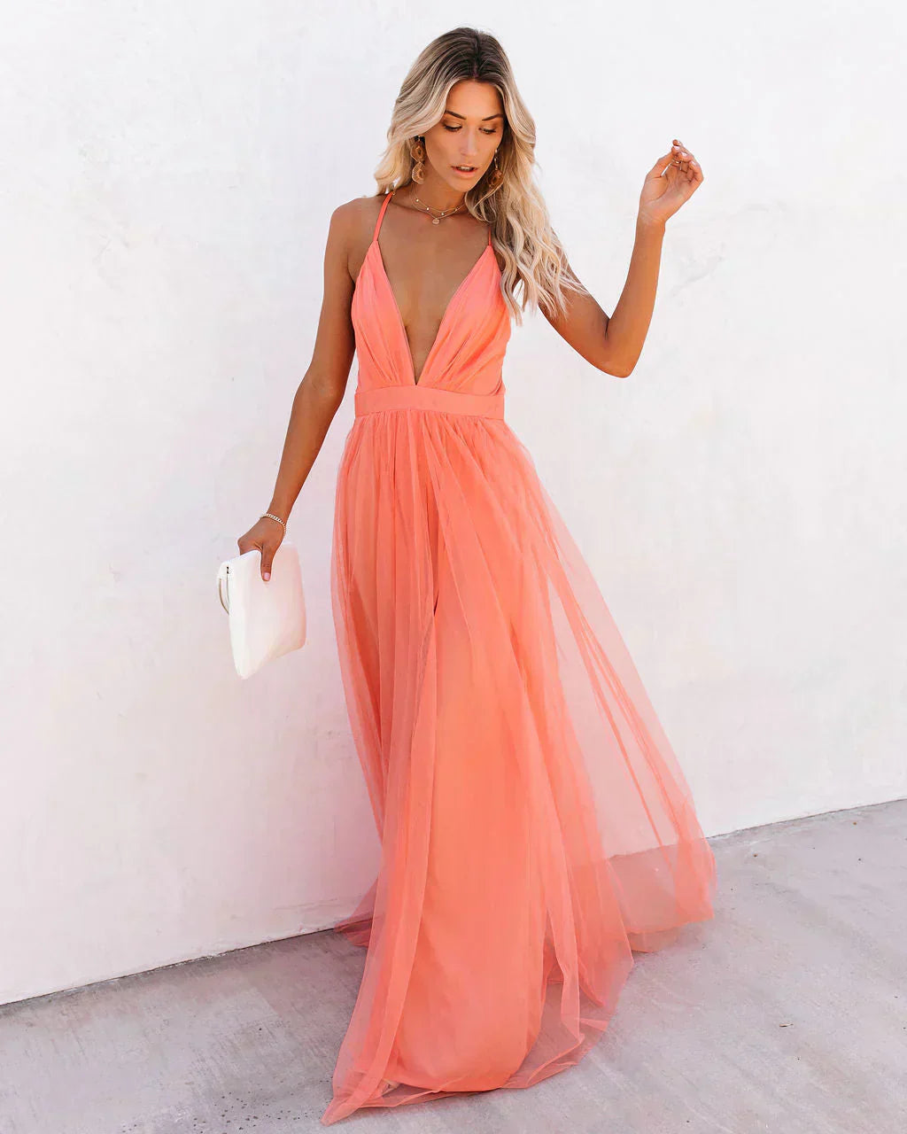 Elegantes Damen-Maxikleid mit klassischem Schnitt
