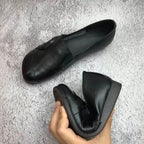 Damen flache Mokassins mit weichem Schaft und elastischer, rutschfester Sohle