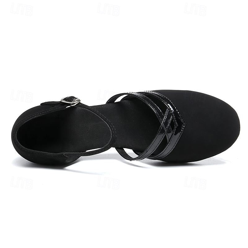 Damskie Eleganckie Buty Taneczne z Miękką Wkładką i Elastyczną Konstrukcją
