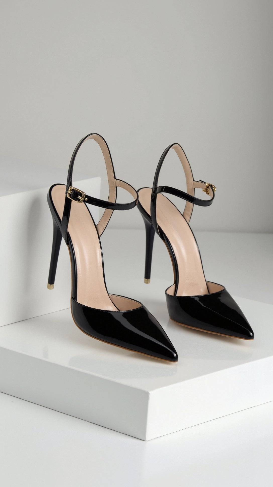 Damen elegante Pumps mit schlankem Absatz