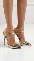 Damen elegante Pumps mit schlankem Absatz
