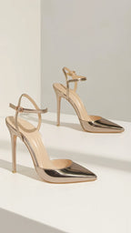 Damen elegante Pumps mit schlankem Absatz