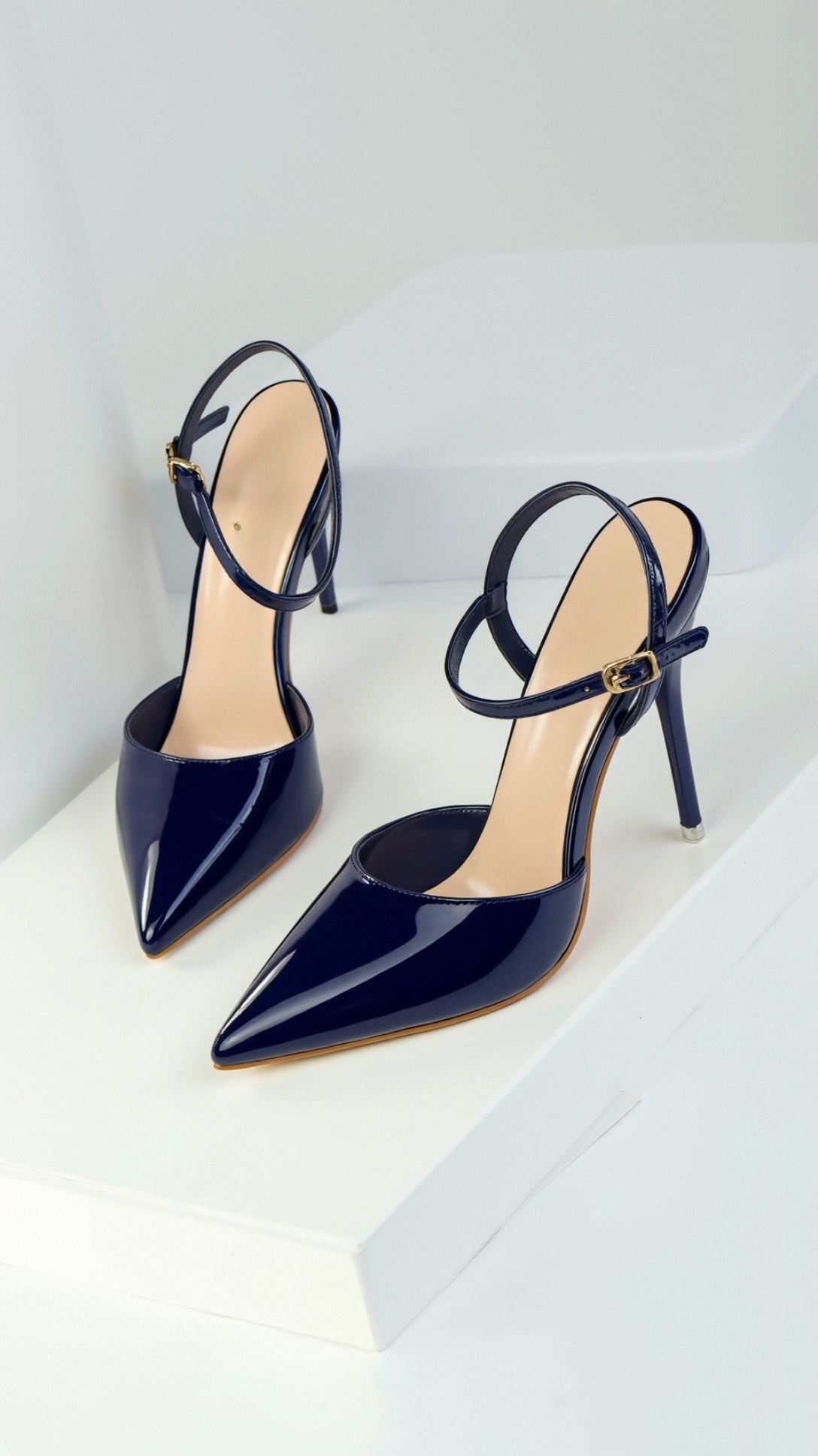 Damen elegante Pumps mit schlankem Absatz