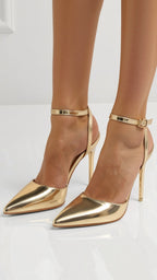 Damen elegante Pumps mit schlankem Absatz