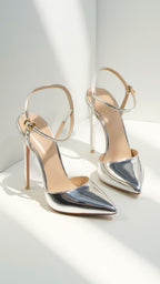 Damen elegante Pumps mit schlankem Absatz
