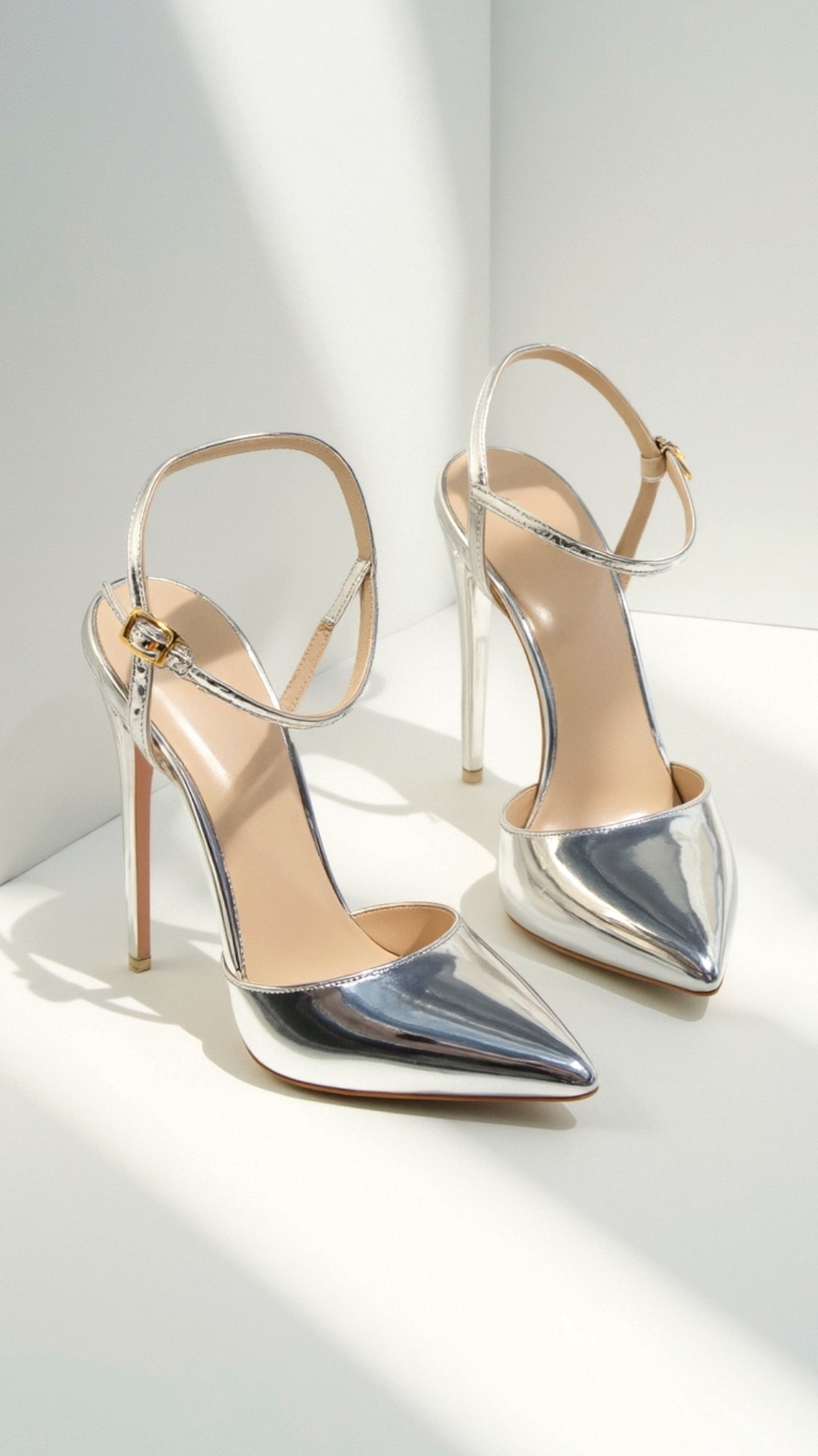 Damen elegante Pumps mit schlankem Absatz