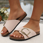 Damen Orthopädische Sandalen mit Komfortabler Konstruktion