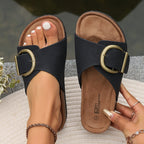 Damen Orthopädische Sandalen mit Komfortabler Konstruktion