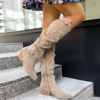 Damen Stiefeletten mit Eleganter Stabiler Konstruktion