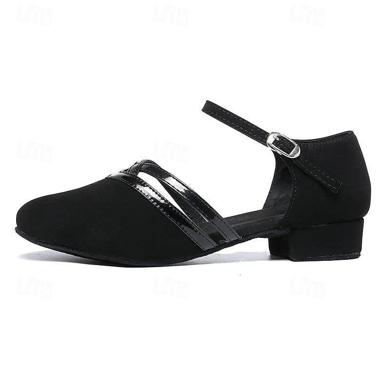 Damskie Eleganckie Buty Taneczne z Miękką Wkładką i Elastyczną Konstrukcją