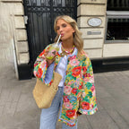 Women's Summer Blazer with Pattern