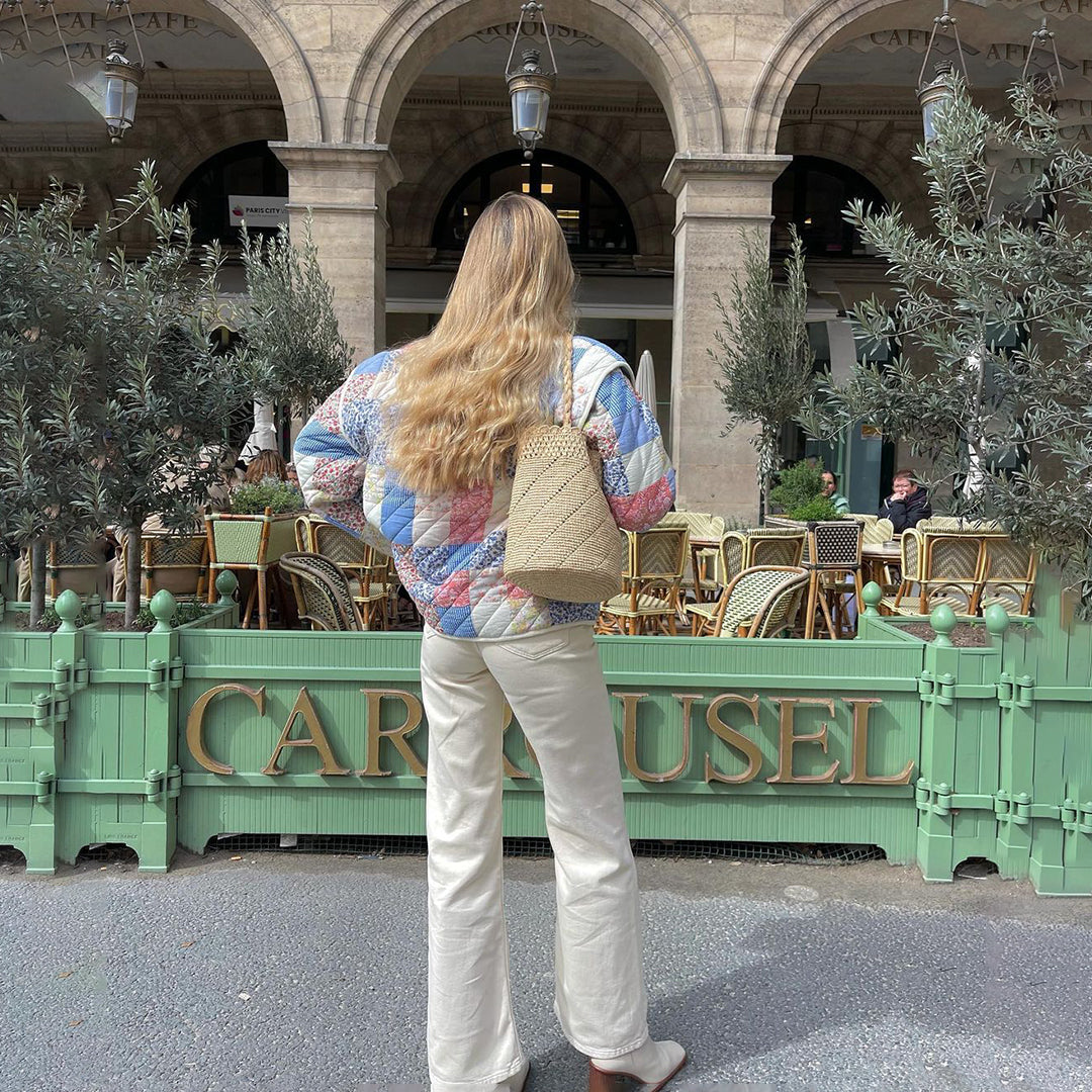 Women's Summer Blazer with Pattern