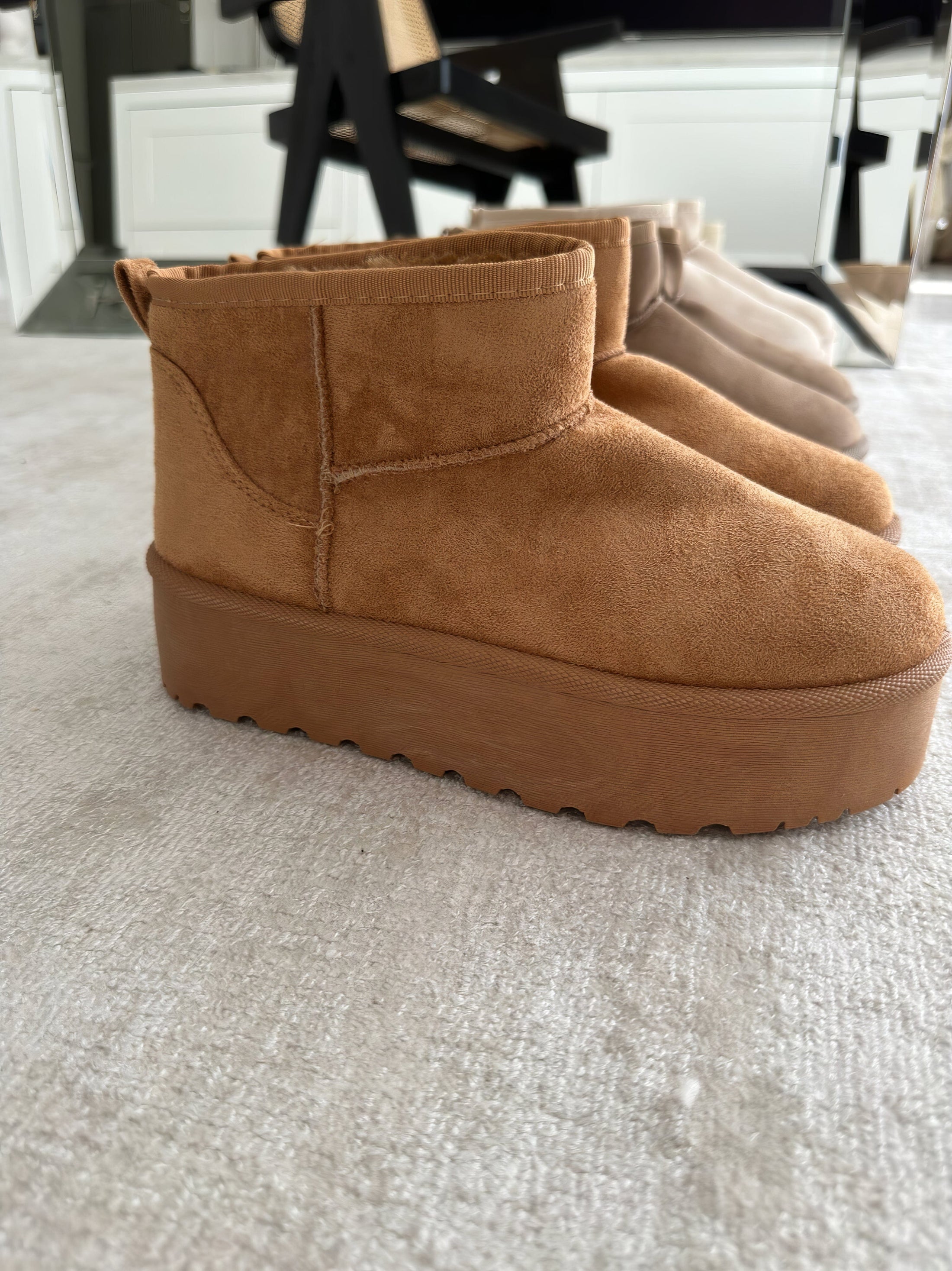 Damskie Ciepłe Comfy Boots z Miękką Wyściółką